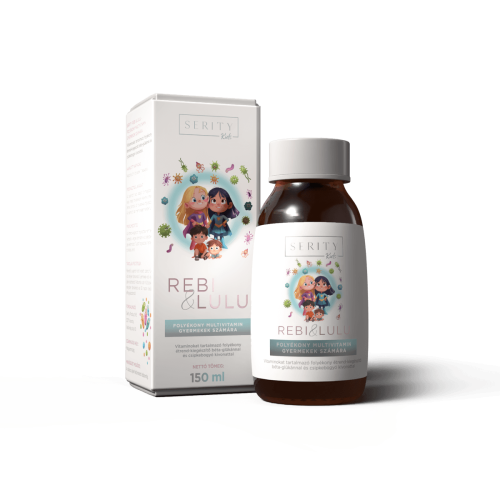 Rebi & Lulu folyékony multivitamin gyermekek számára